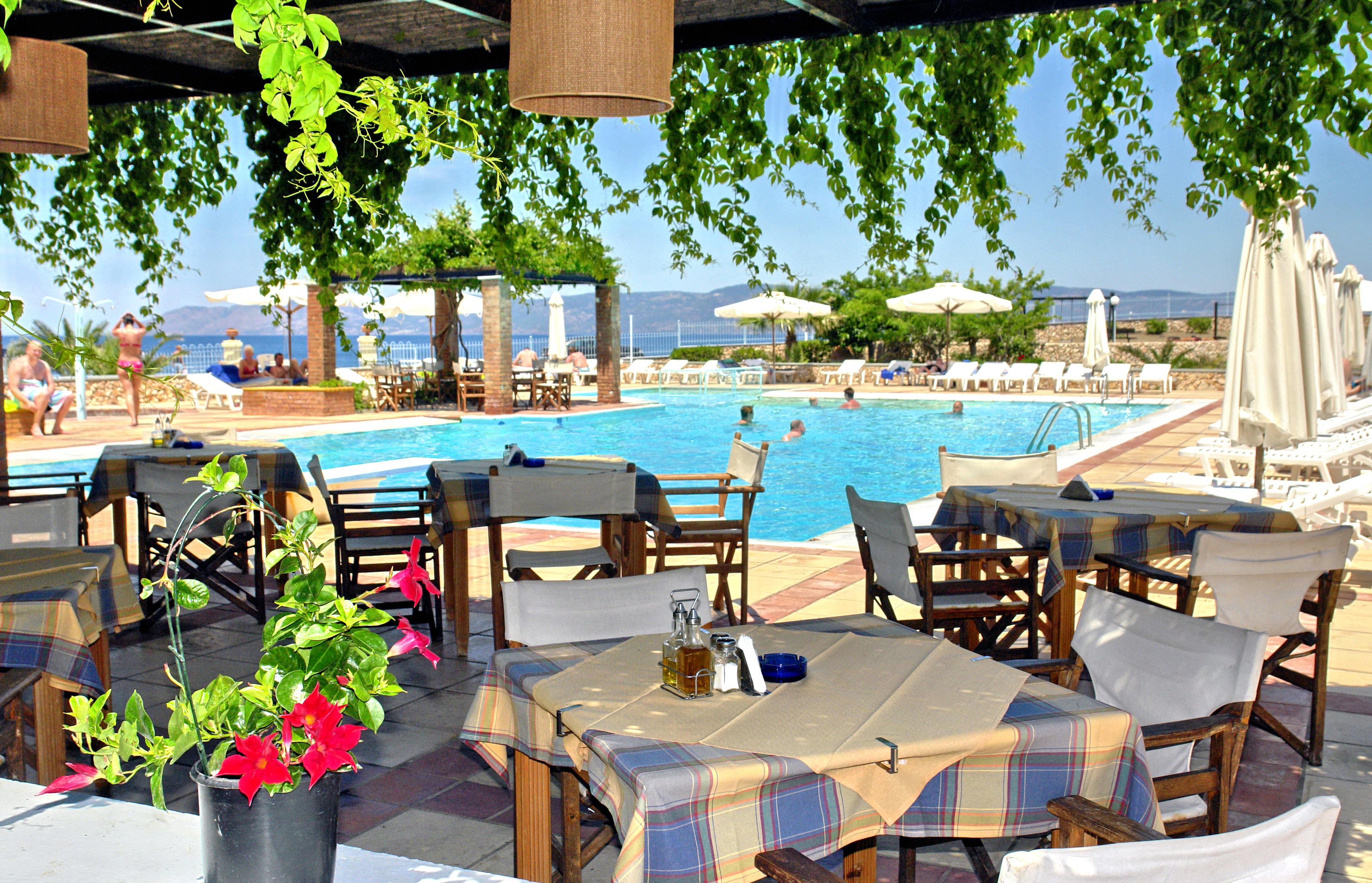 Panselinos Hotel Eftalou Esterno foto
