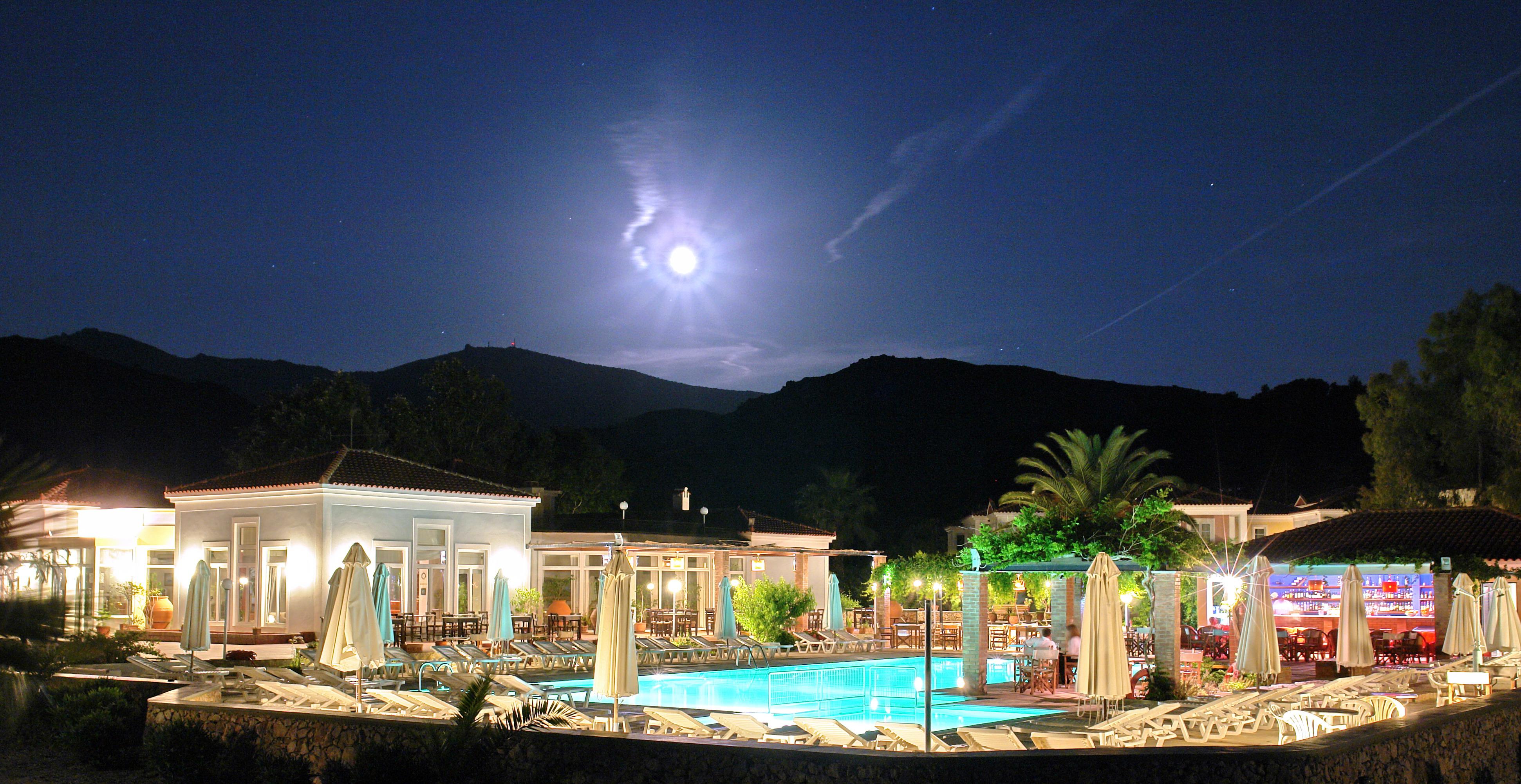 Panselinos Hotel Eftalou Esterno foto