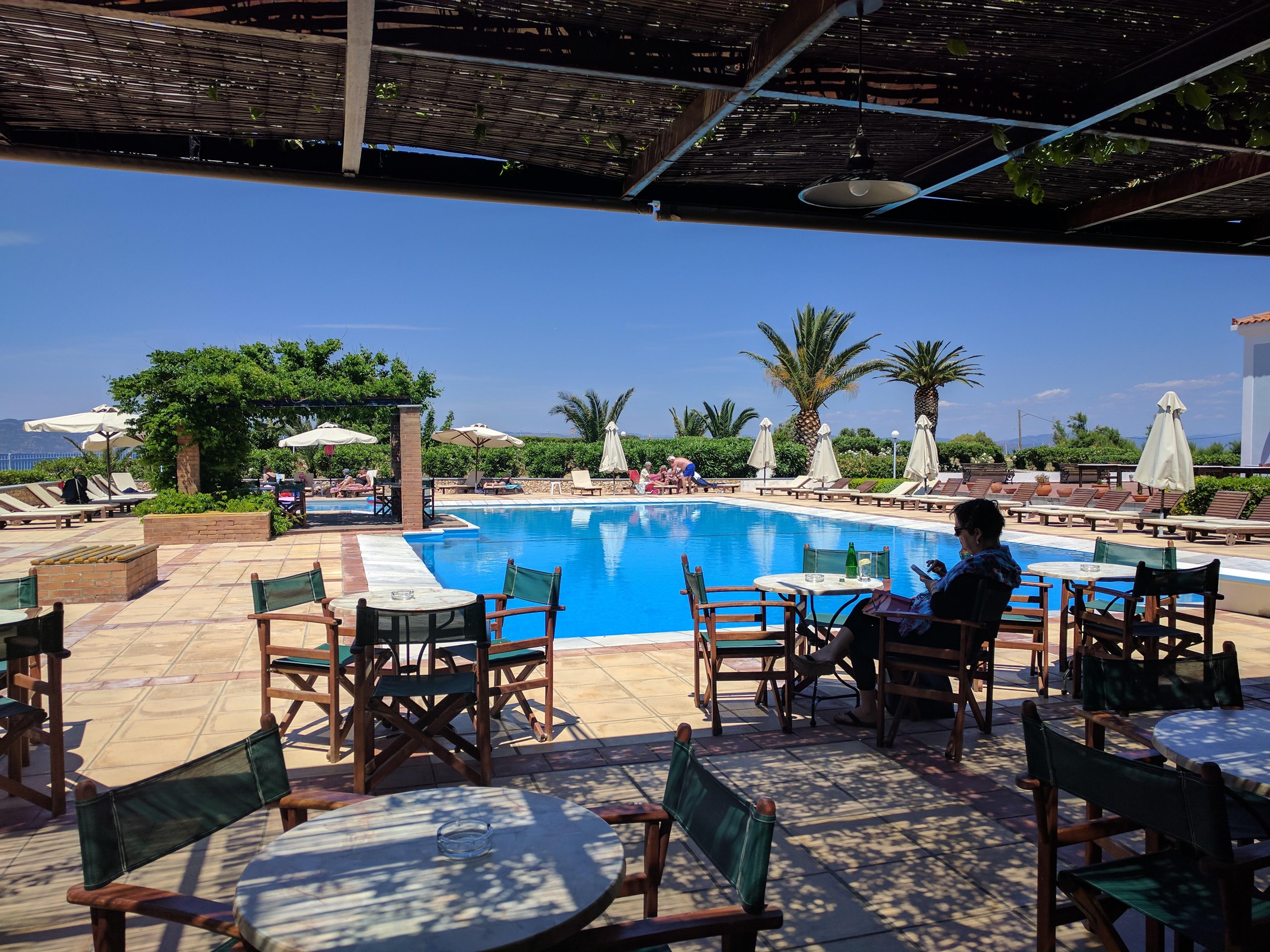 Panselinos Hotel Eftalou Esterno foto