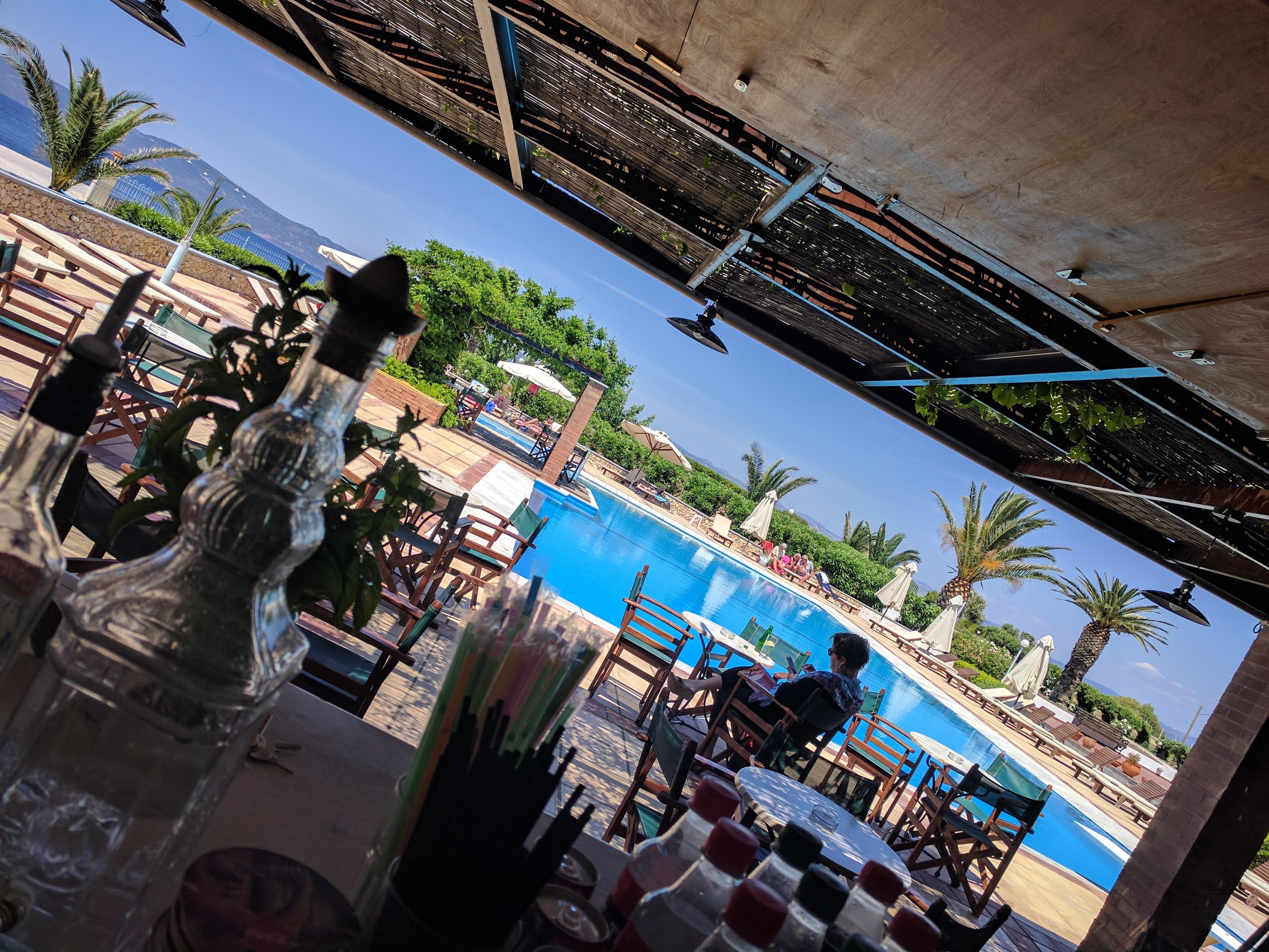 Panselinos Hotel Eftalou Esterno foto