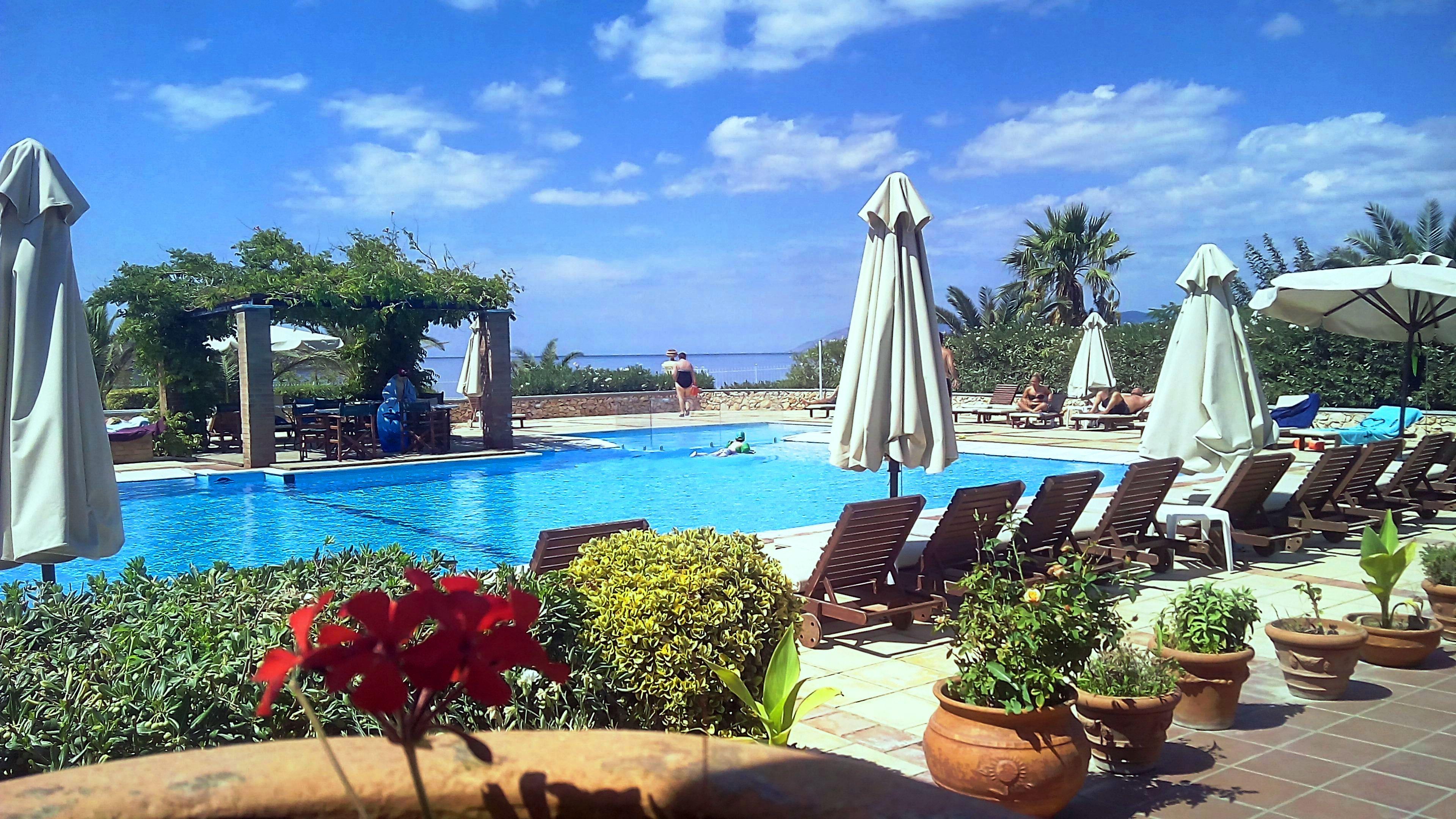 Panselinos Hotel Eftalou Esterno foto