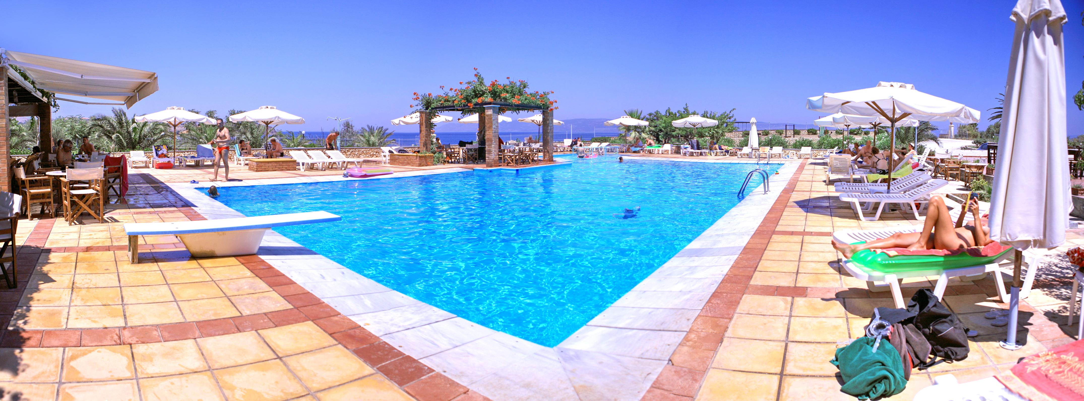 Panselinos Hotel Eftalou Esterno foto