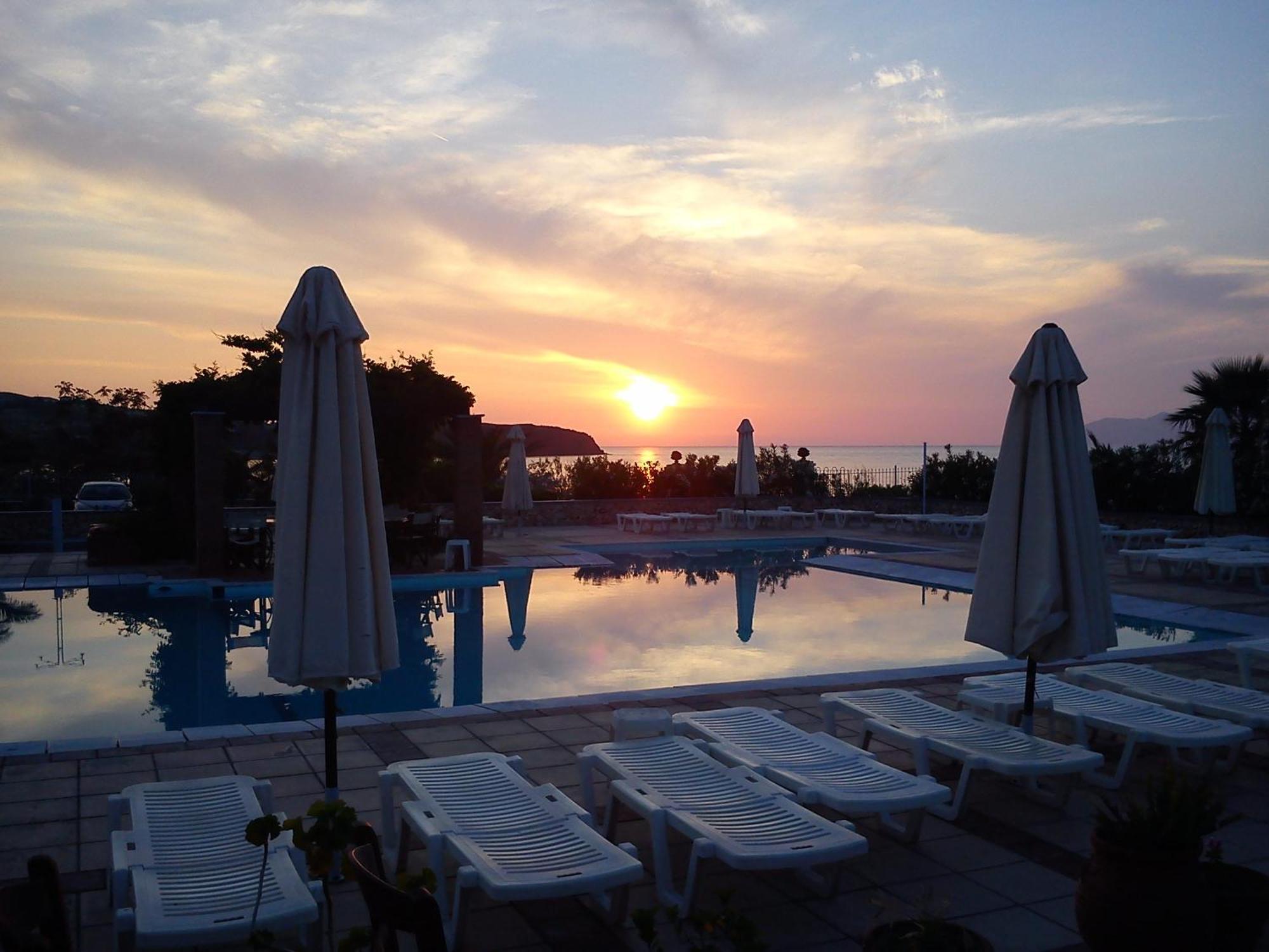Panselinos Hotel Eftalou Esterno foto