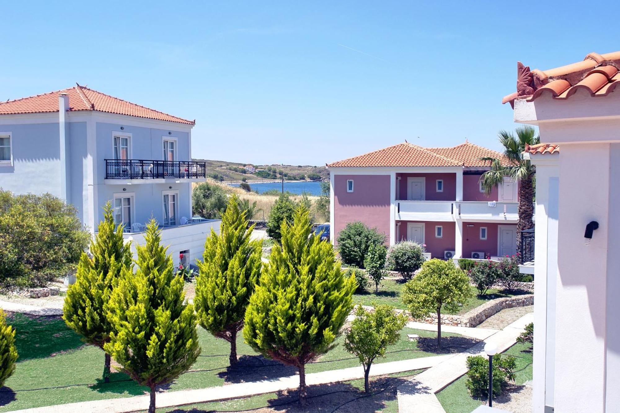 Panselinos Hotel Eftalou Esterno foto